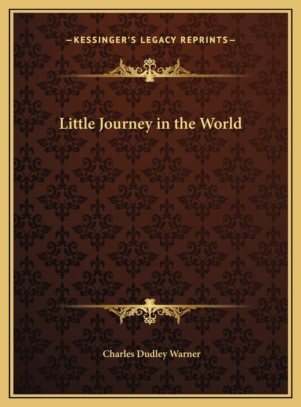 Little Journey in the World Contemporary literature