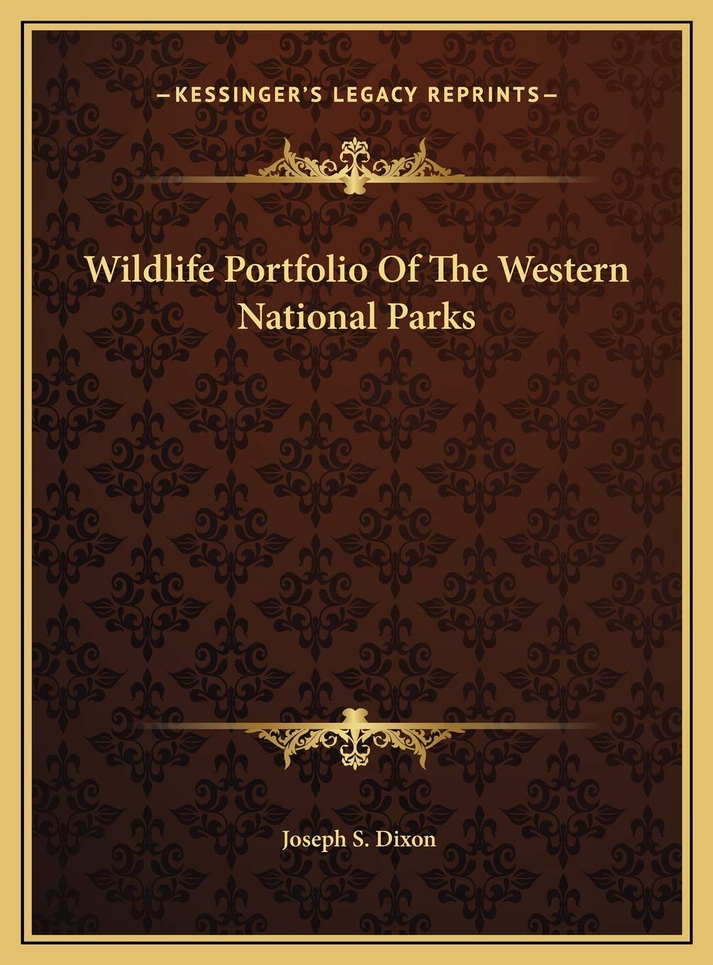 Wildlife Portfolio Of The Western National Parks Contemporary literature