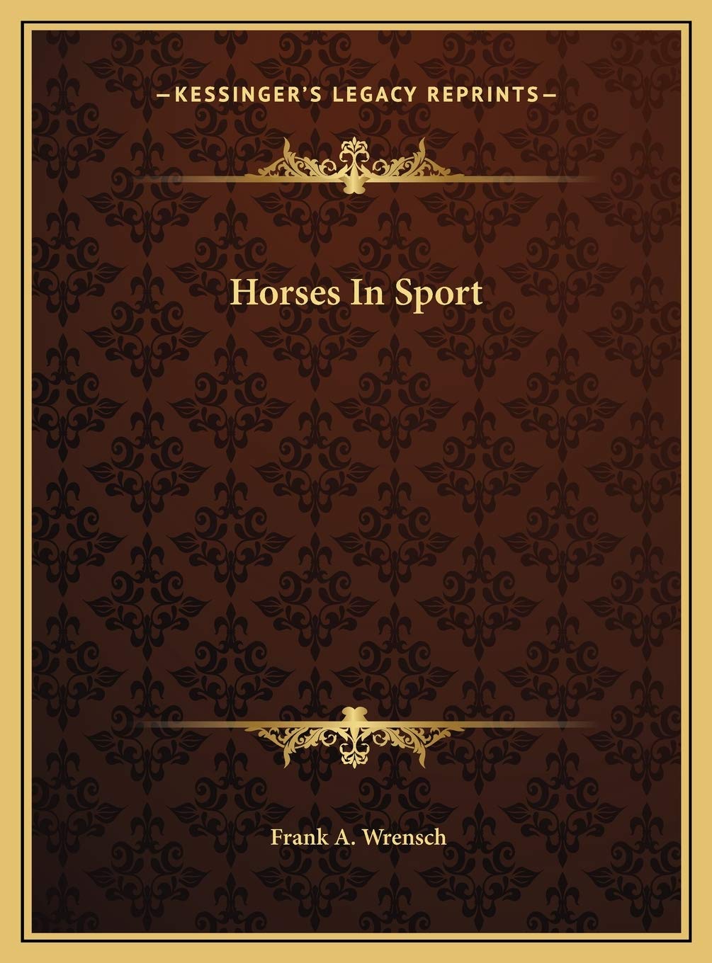 Horses In Sport Contemporary literature