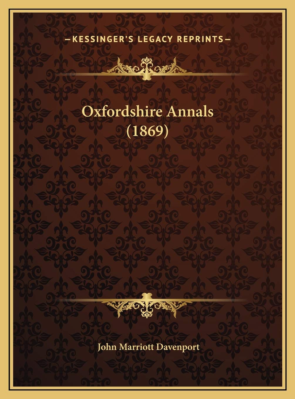 Oxfordshire Annals (1869) Contemporary literature