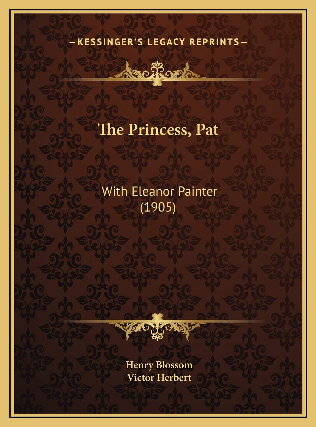 The Princess, Pat: With Eleanor Painter (1905) Contemporary literature