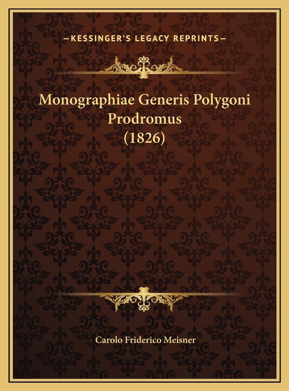Monographiae Generis Polygoni Prodromus (1826) Contemporary literature