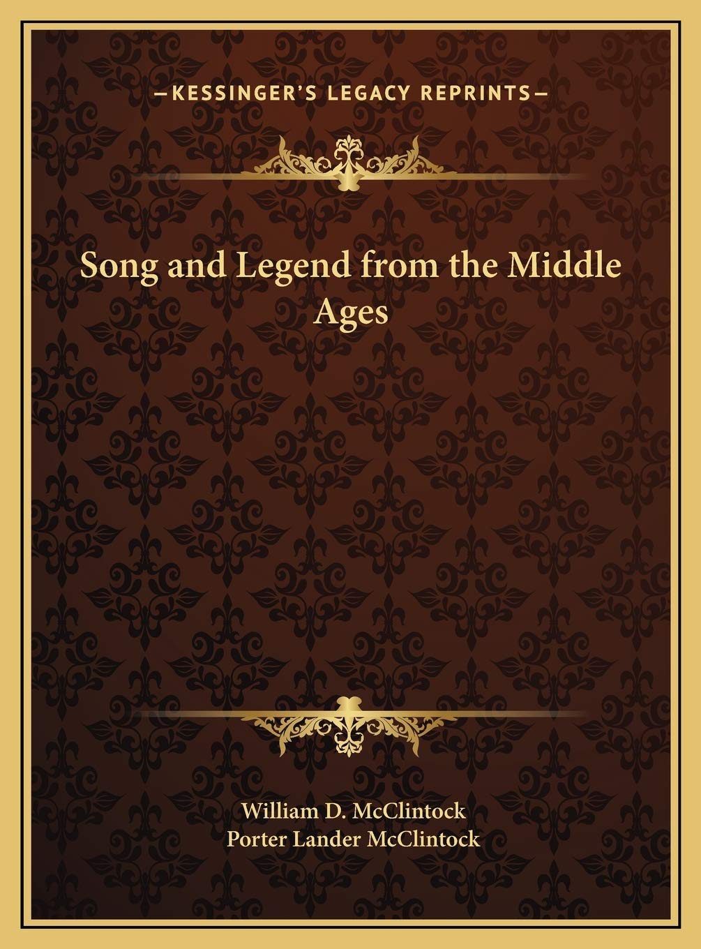 Song and Legend from the Middle Ages Contemporary literature