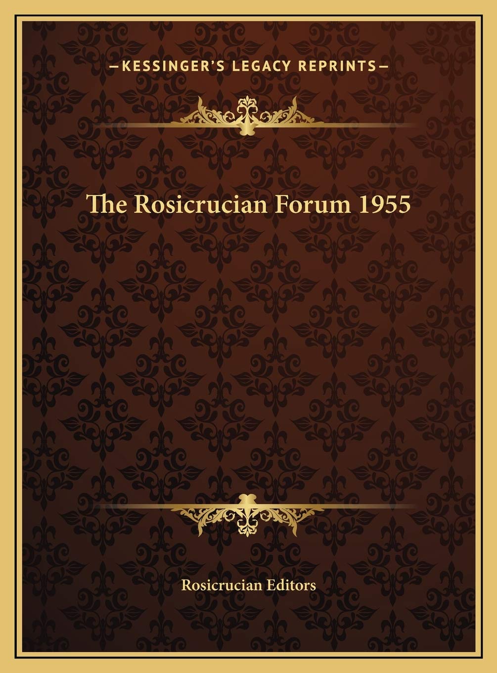 The Rosicrucian Forum 1955 Philosophy