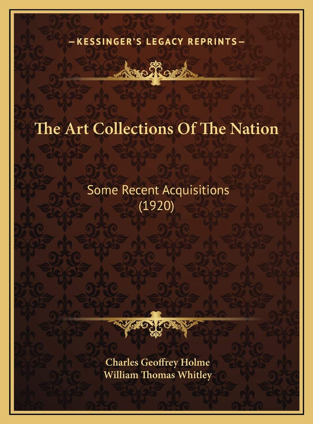 The Art Collections Of The Nation: Some Recent Acquisitions (1920) Art & Literature