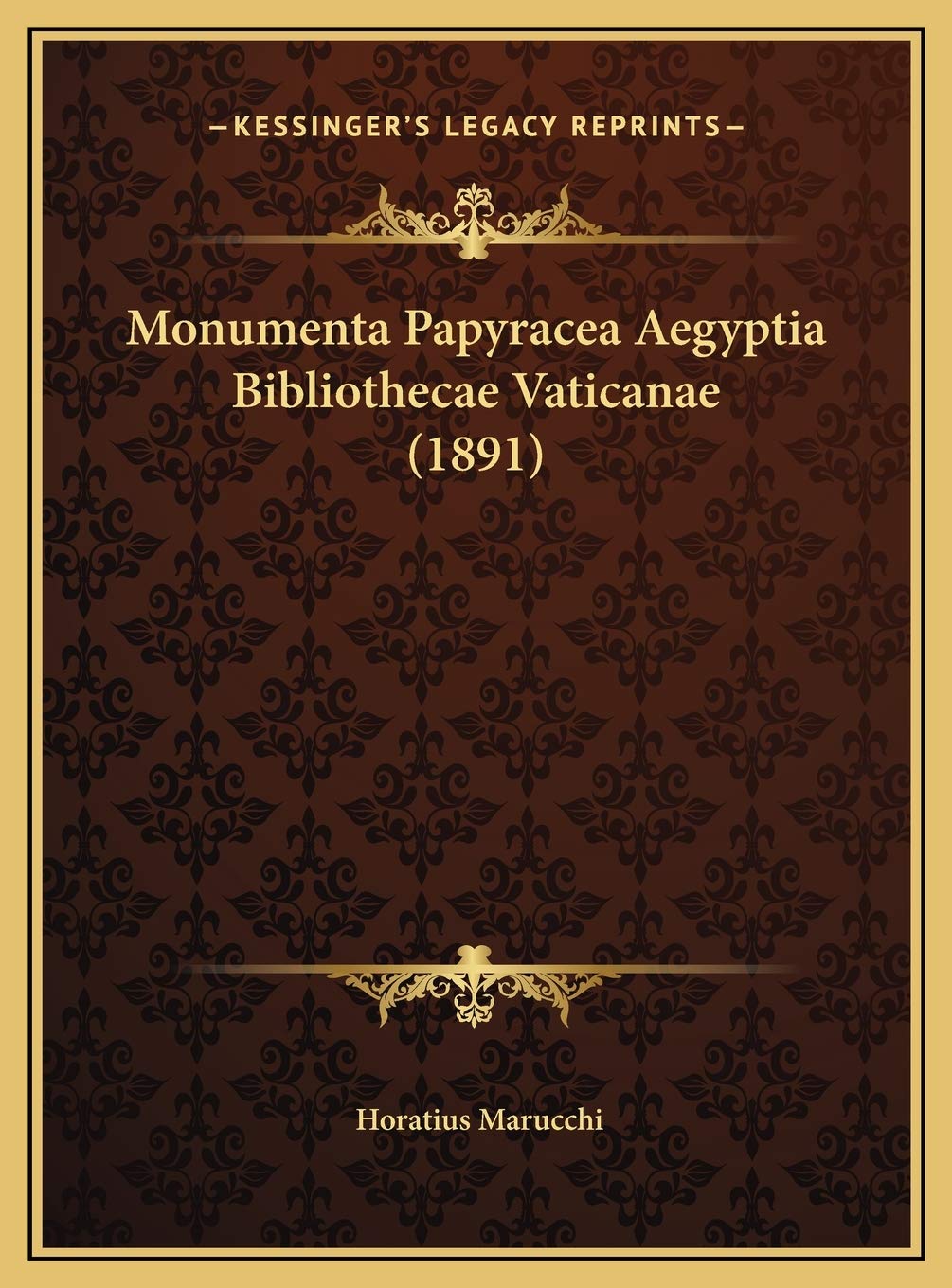 Monumenta Papyracea Aegyptia Bibliothecae Vaticanae (1891) Contemporary literature