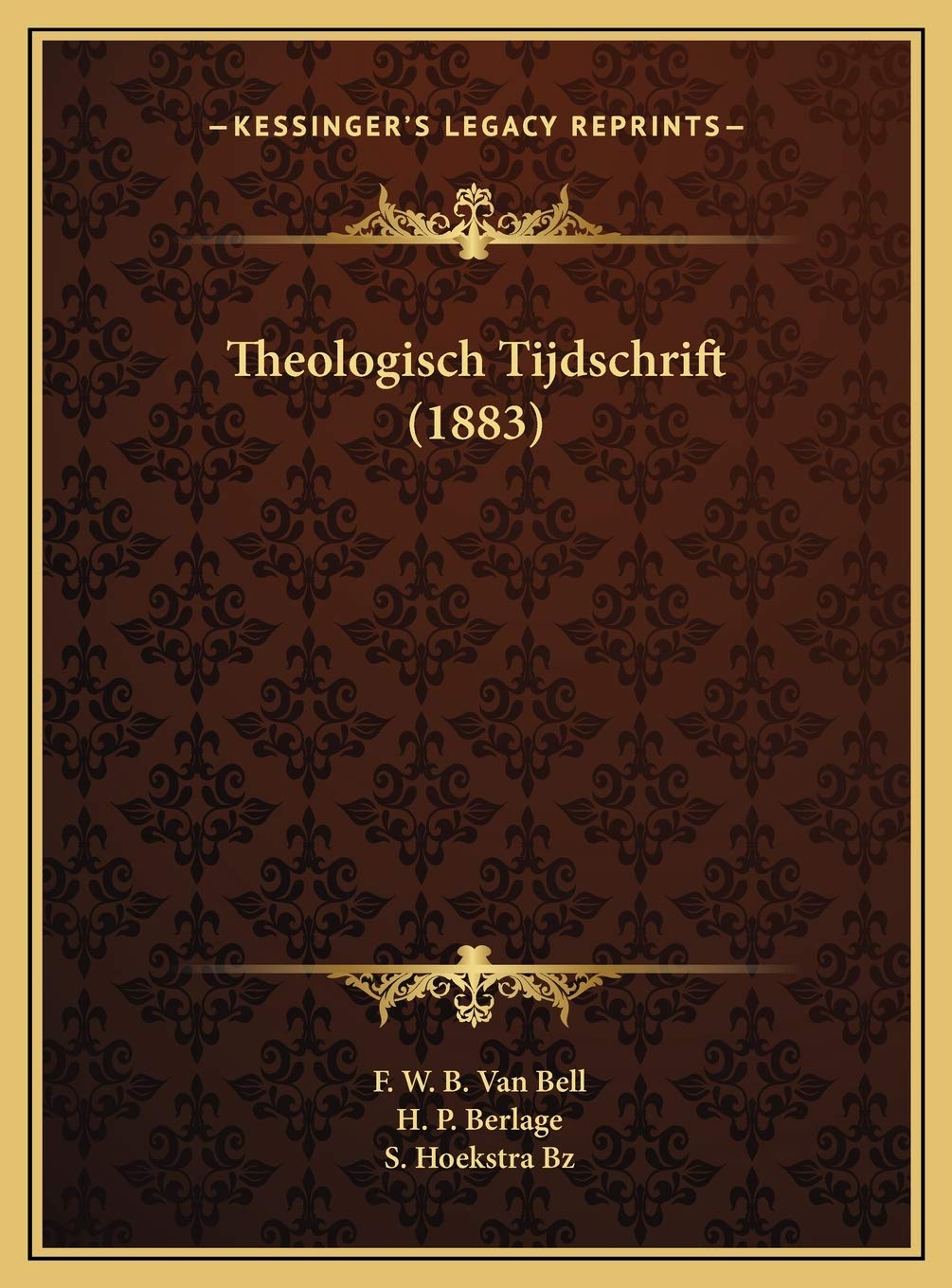 Theologisch Tijdschrift (1883) Contemporary literature