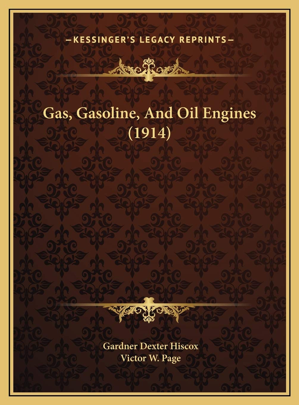Gas, Gasoline, And Oil Engines (1914) Contemporary literature
