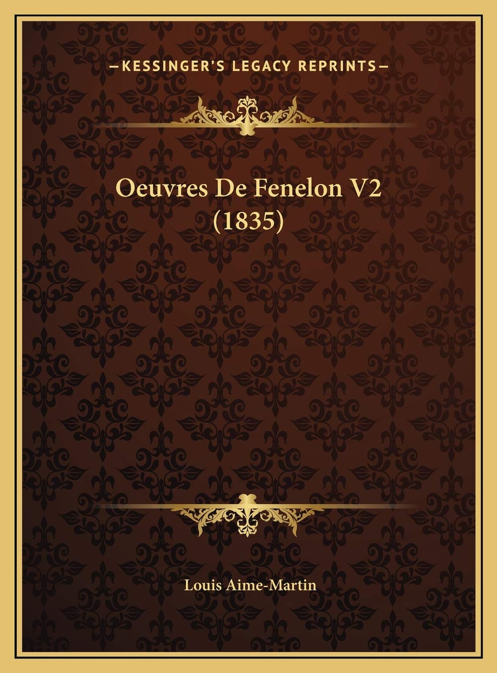 Oeuvres De Fenelon V2 (1835) Contemporary literature