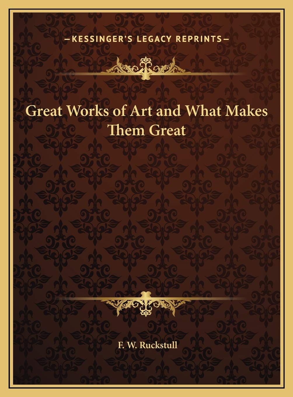 Great Works of Art and What Makes Them Great Contemporary literature