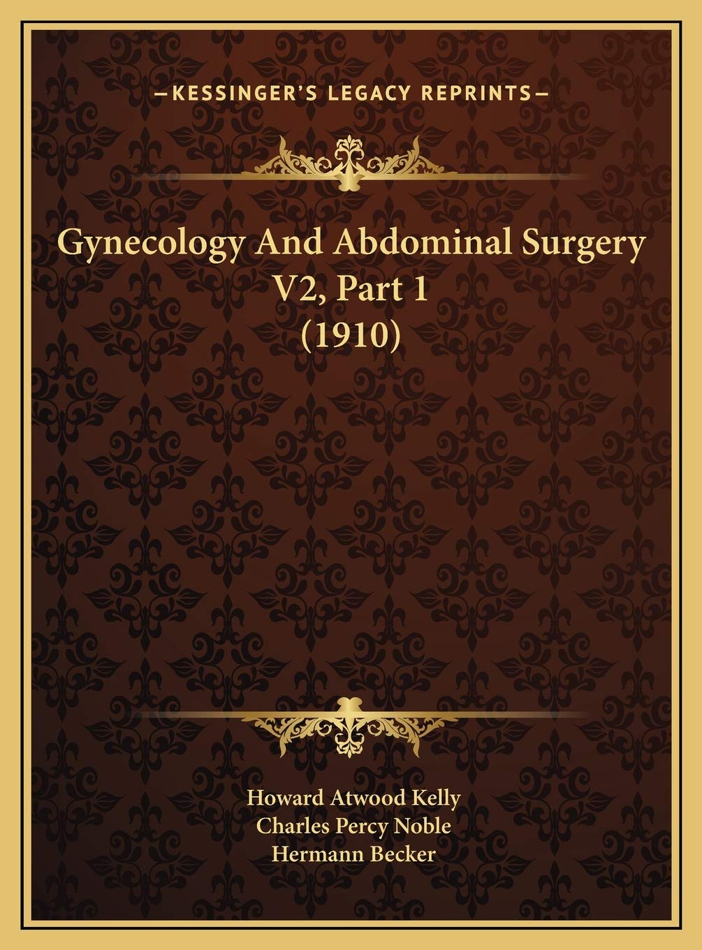 Gynecology And Abdominal Surgery V2, Part 1 (1910) Medicine