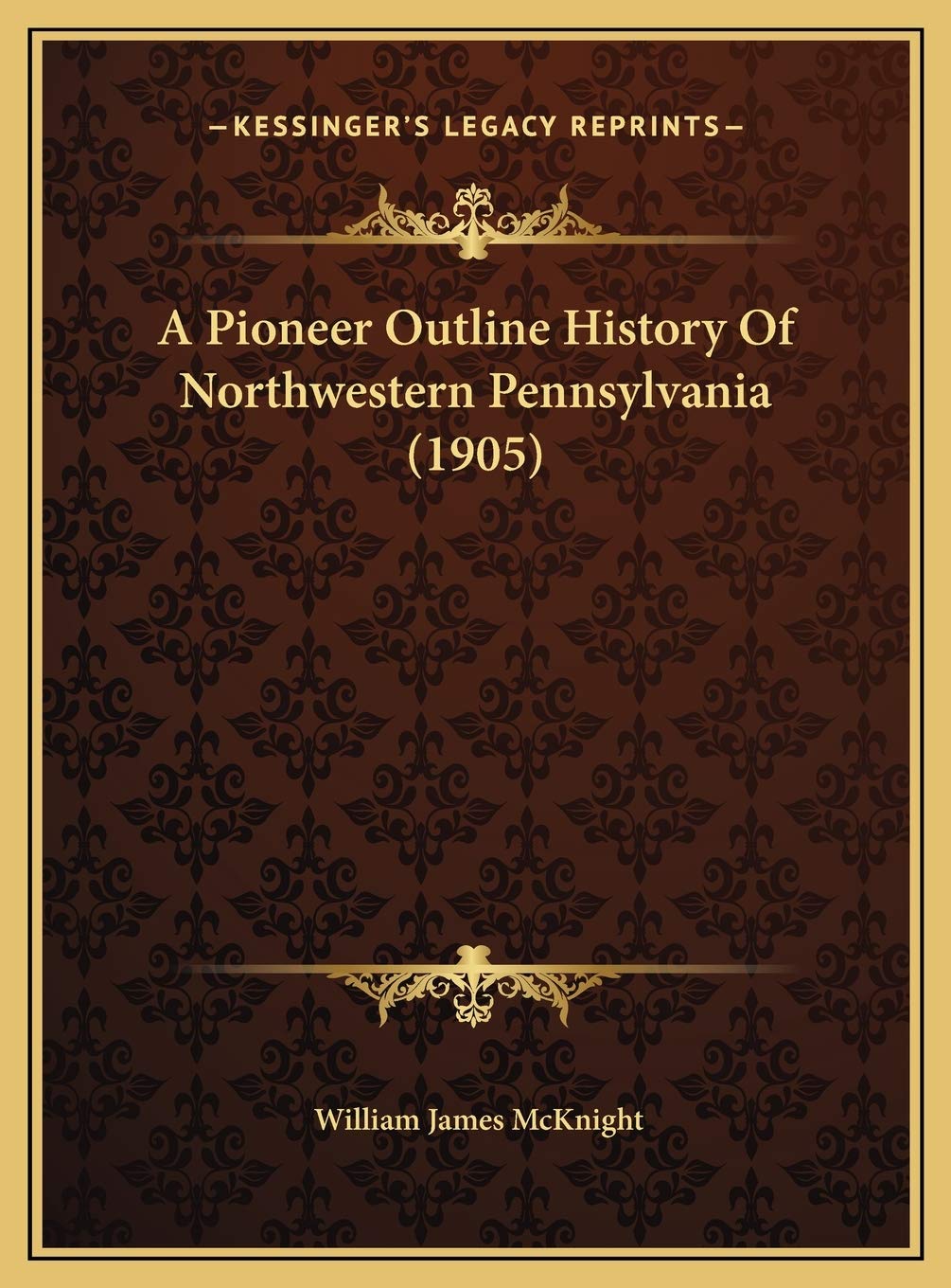 A Pioneer Outline History Of Northwestern Pennsylvania (1905) Politics & History