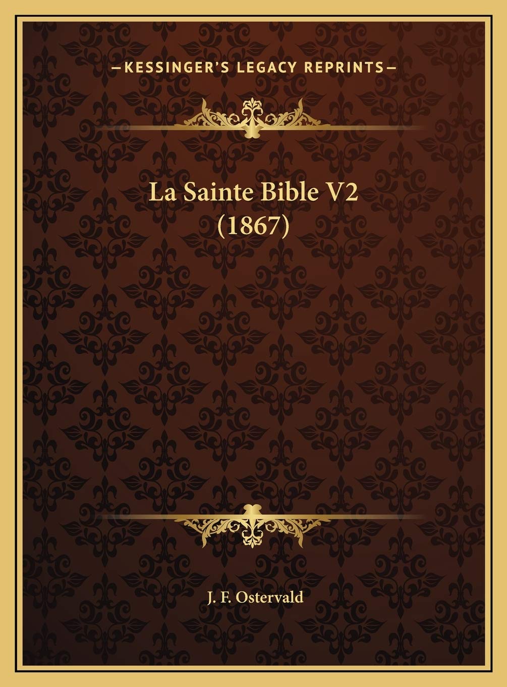 Product Image: La Sainte Bible V2 (1867)
