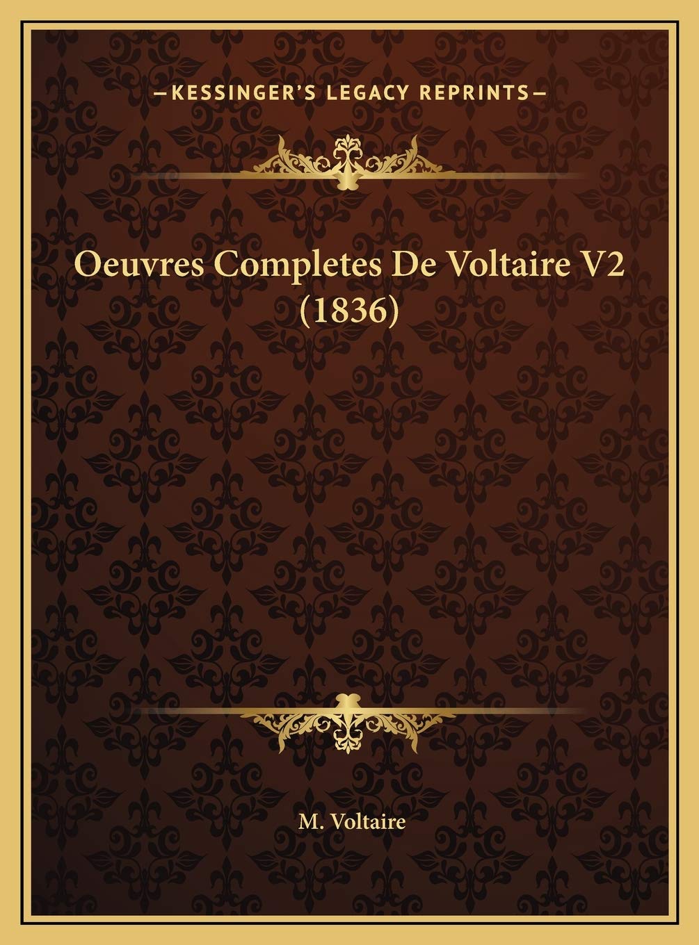 Product Image: Oeuvres Completes De Voltaire V2 (1836)