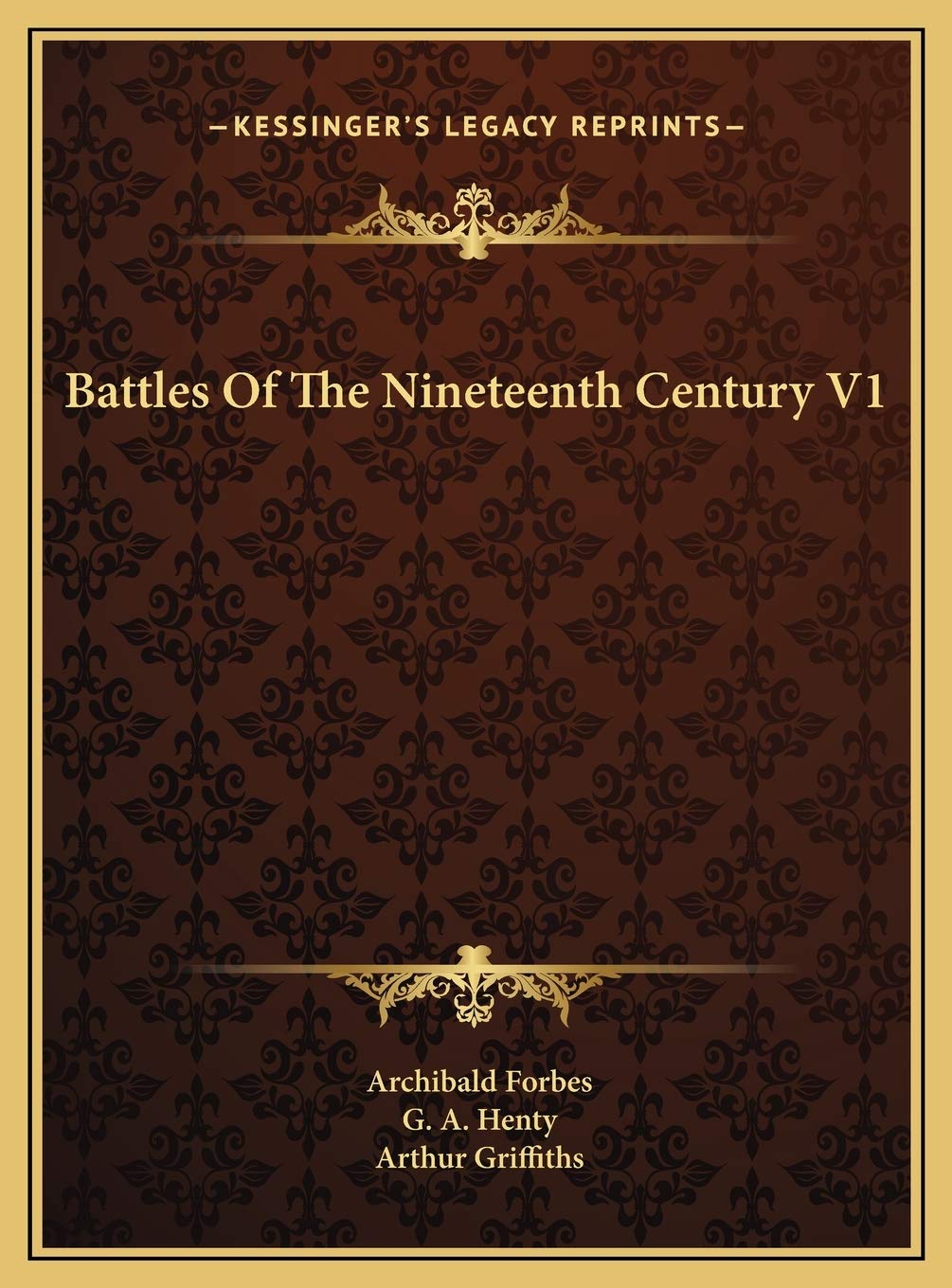 Battles Of The Nineteenth Century V1 Contemporary literature