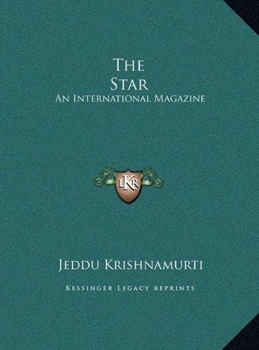 The Star: An International Magazine Contemporary literature