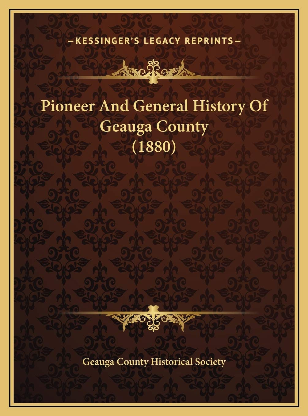 Pioneer And General History Of Geauga County (1880) Philosophy