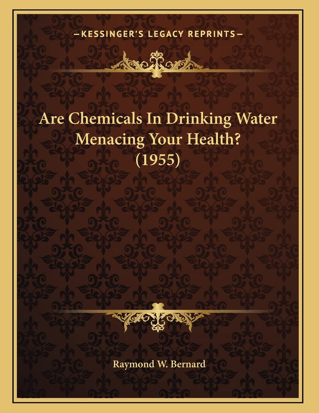 Are Chemicals In Drinking Water Menacing Your Health? (1955) Philosophy