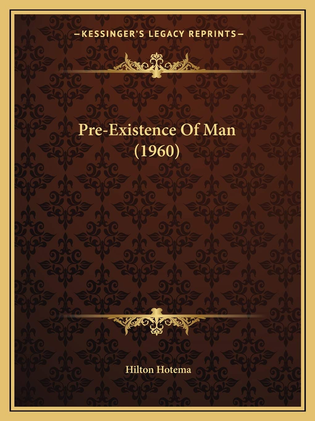 Product Image: Pre-Existence Of Man (1960)