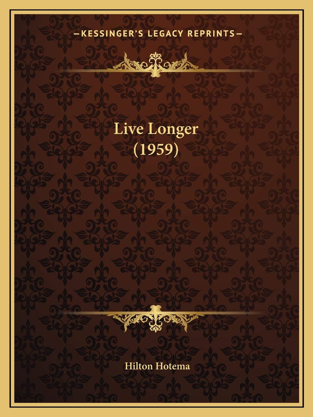 Product Image: Live Longer (1959)