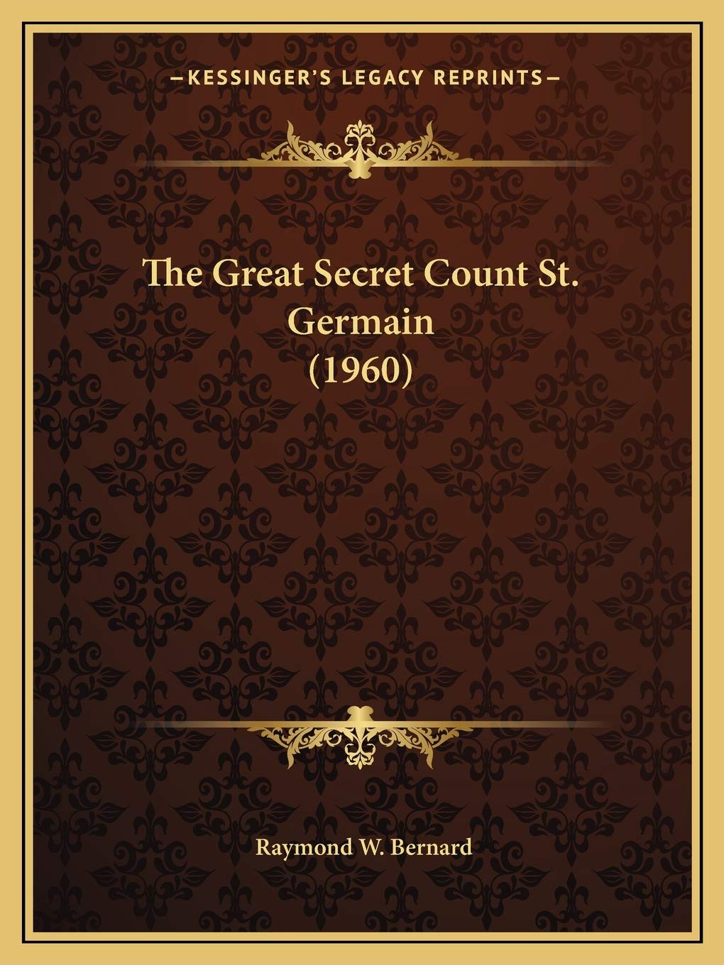 The Great Secret Count St. Germain (1960) Contemporary literature