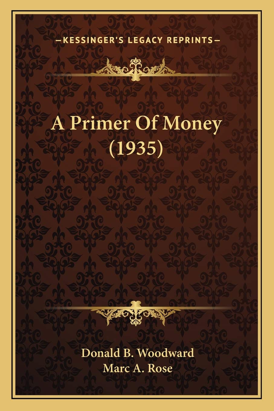 A Primer Of Money (1935) Contemporary literature