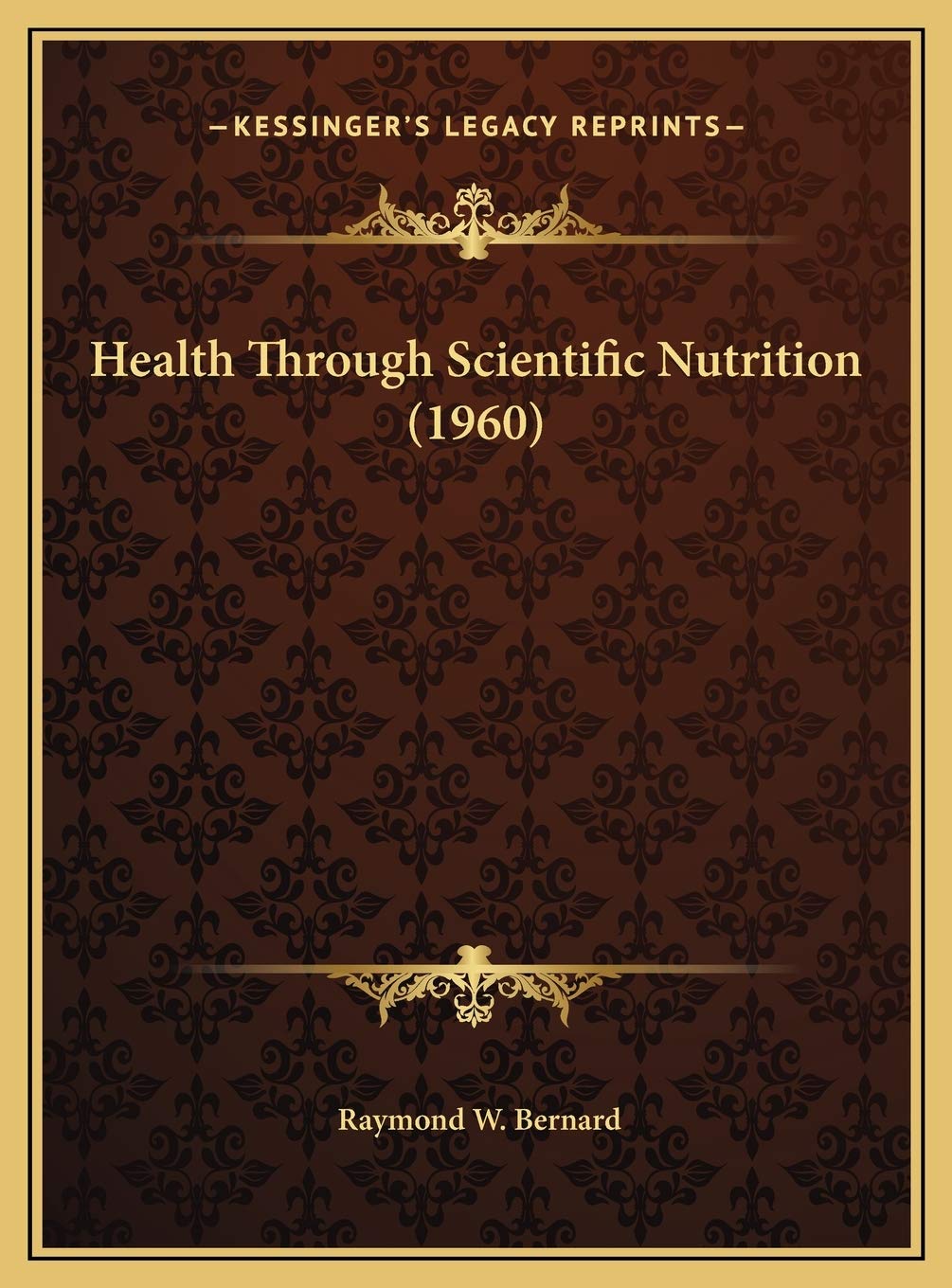 Health Through Scientific Nutrition (1960) Contemporary literature