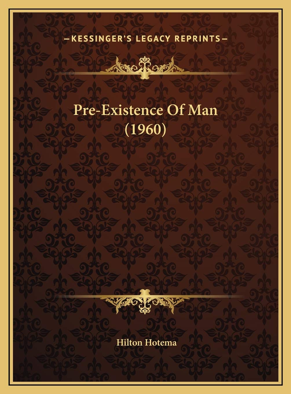 Pre-Existence Of Man (1960) Philosophy