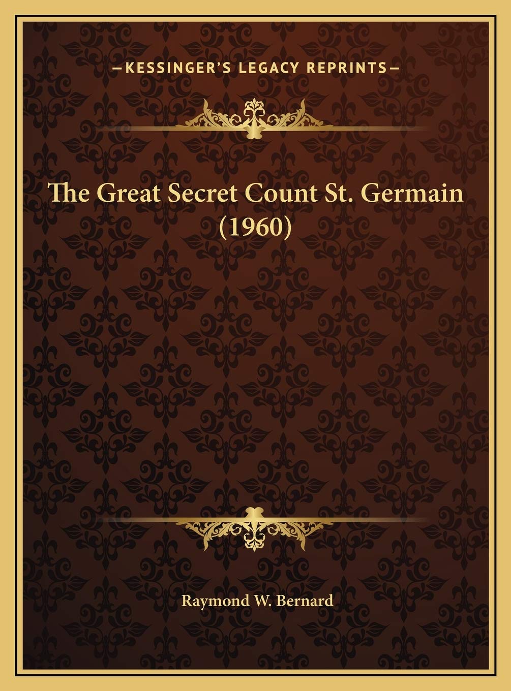 The Great Secret Count St. Germain (1960) Contemporary literature