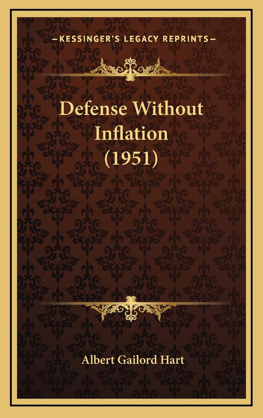 Defense Without Inflation (1951) Business, Finance & Career