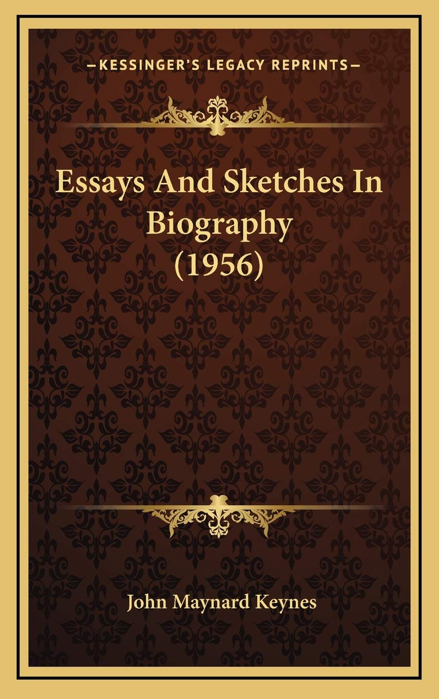 Essays And Sketches In Biography (1956) Essays & Short Stories