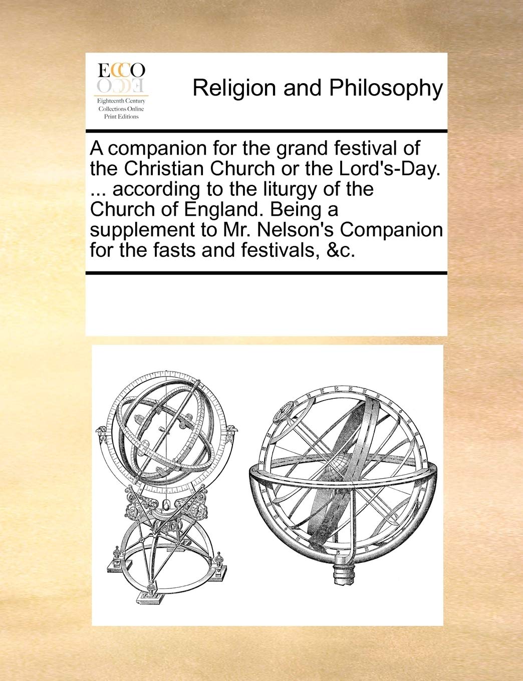 A Companion for the Grand Festival of Th Philosophy