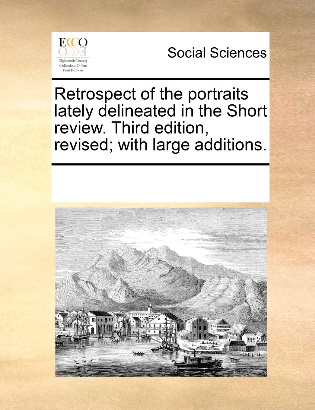 Retrospect of the Portraits Lately Delin Social Sciences