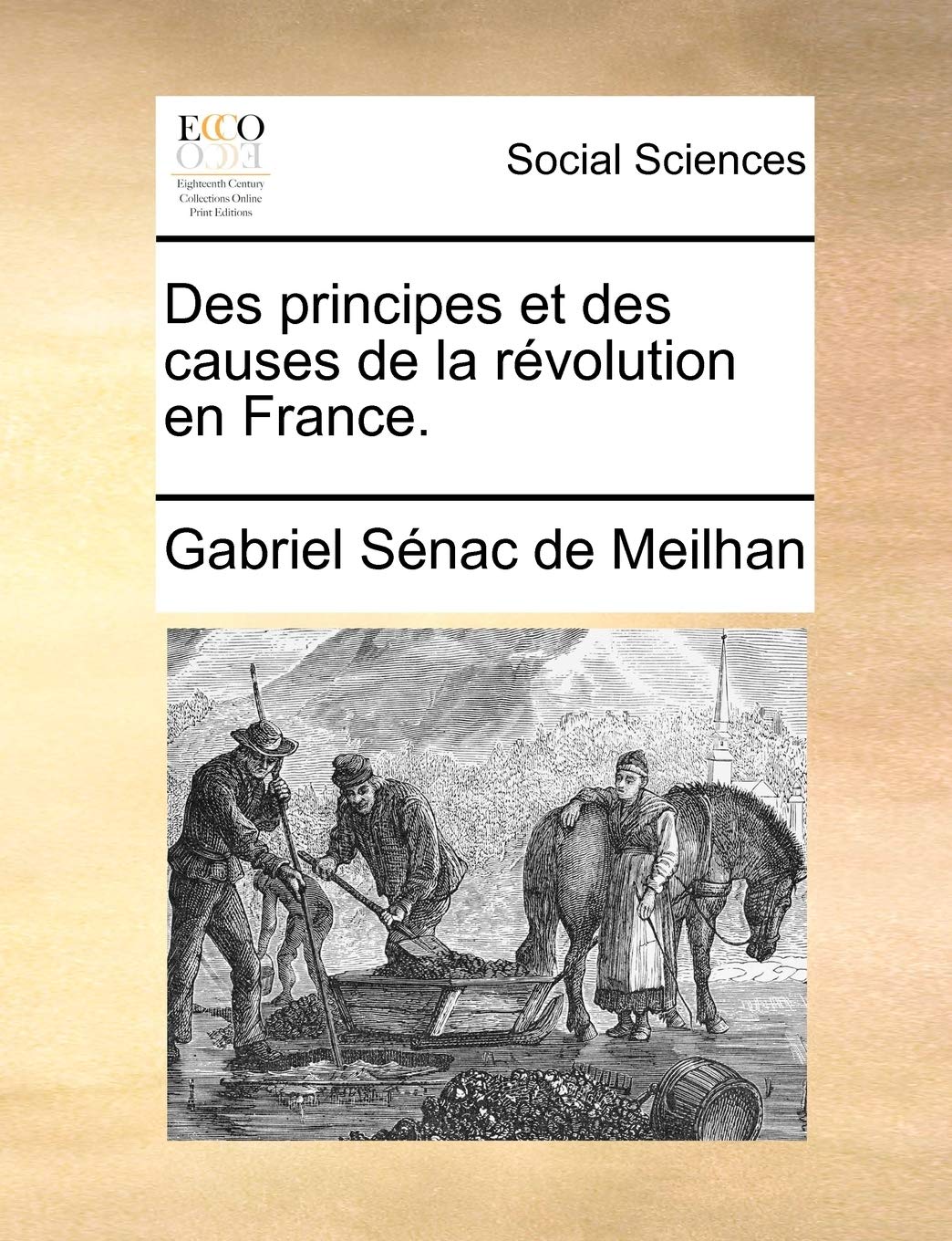 Des principes et des causes de la révolution en France. Books