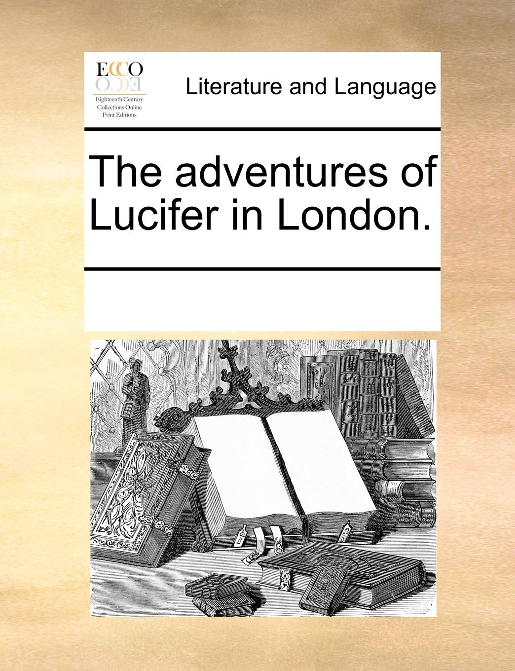 The adventures of Lucifer in London. Social Sciences
