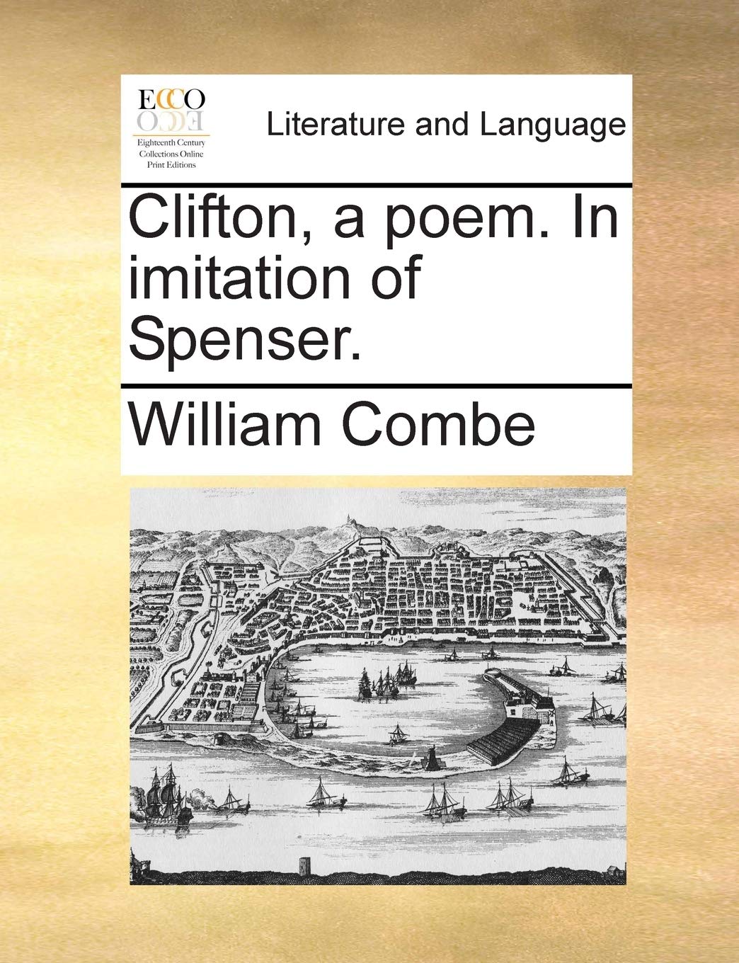 Clifton, a Poem. in Imitation of Spenser. Social Sciences