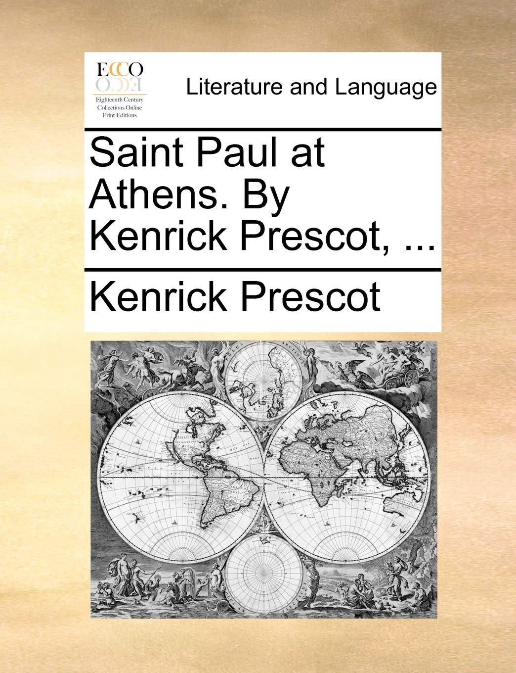 Saint Paul at Athens. By Kenrick Prescot, ... Social Sciences