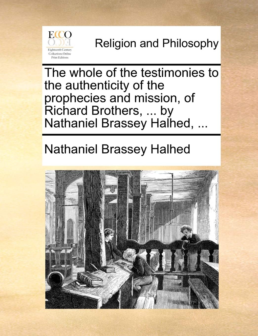 The Whole of the Testimonies to the Auth Philosophy