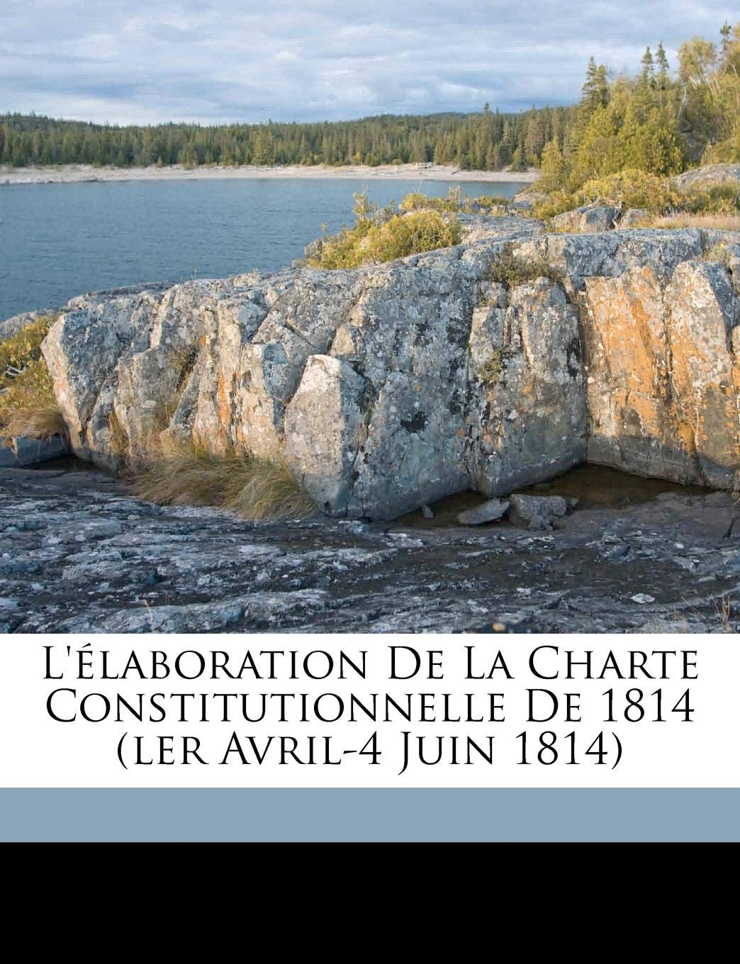 L'Elaboration de La Charte Constitutionnelle de 1814 (Ler Avril-4 Juin 1814) Politics & History