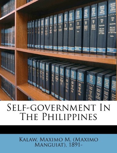 Self-government in the Philippines Contemporary literature