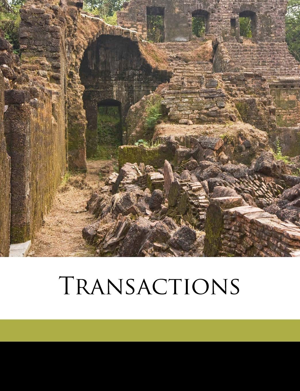 Transactions Volume 15 Medicine