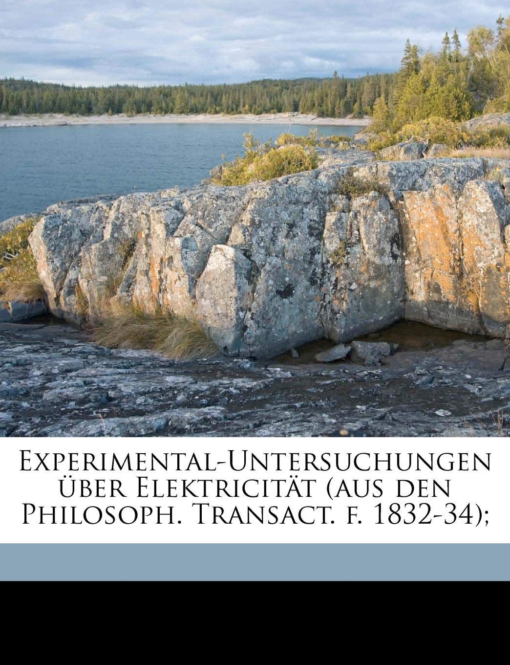 Experimental-Untersuchungen Uber Elektricitat (Aus Den Philosoph. Transact. F. 1832-34); Politics & History
