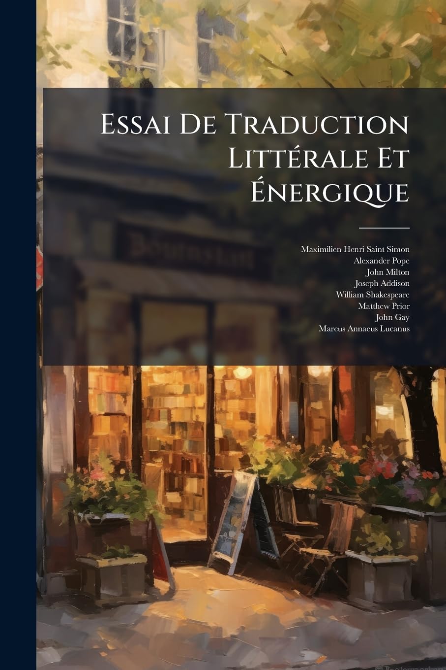 Essai De Traduction Littérale Et Énergique book