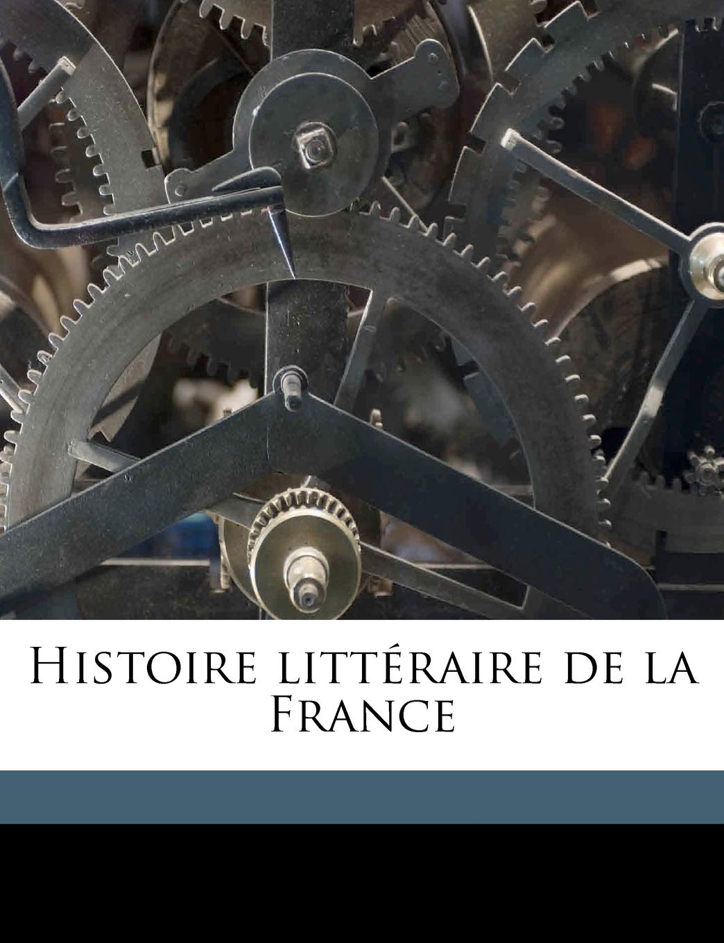 Histoire Litteraire de La France Volume 2 Politics & History