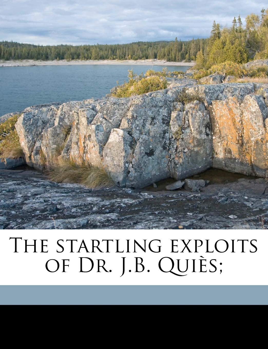 The Startling Exploits of Dr. J.B. Quiès; Politics & History