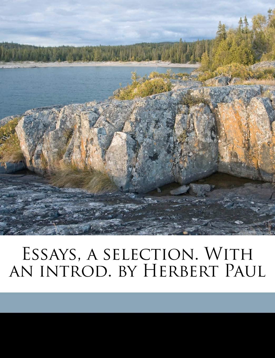 Essays, a Selection. with an Introd. by Herbert Paul Politics & History