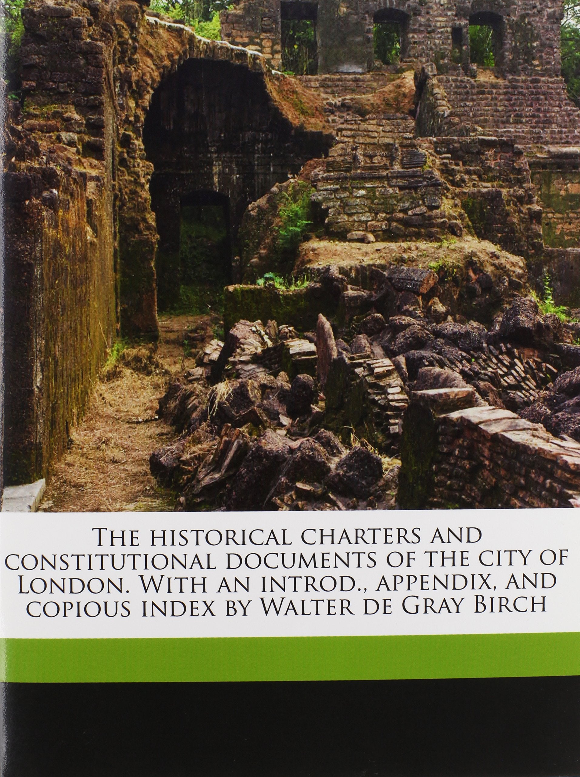 The historical charters and constitutional documents of the city of London. With an introd., appendix, and copious index by Walter de Gray Birch Politics & History