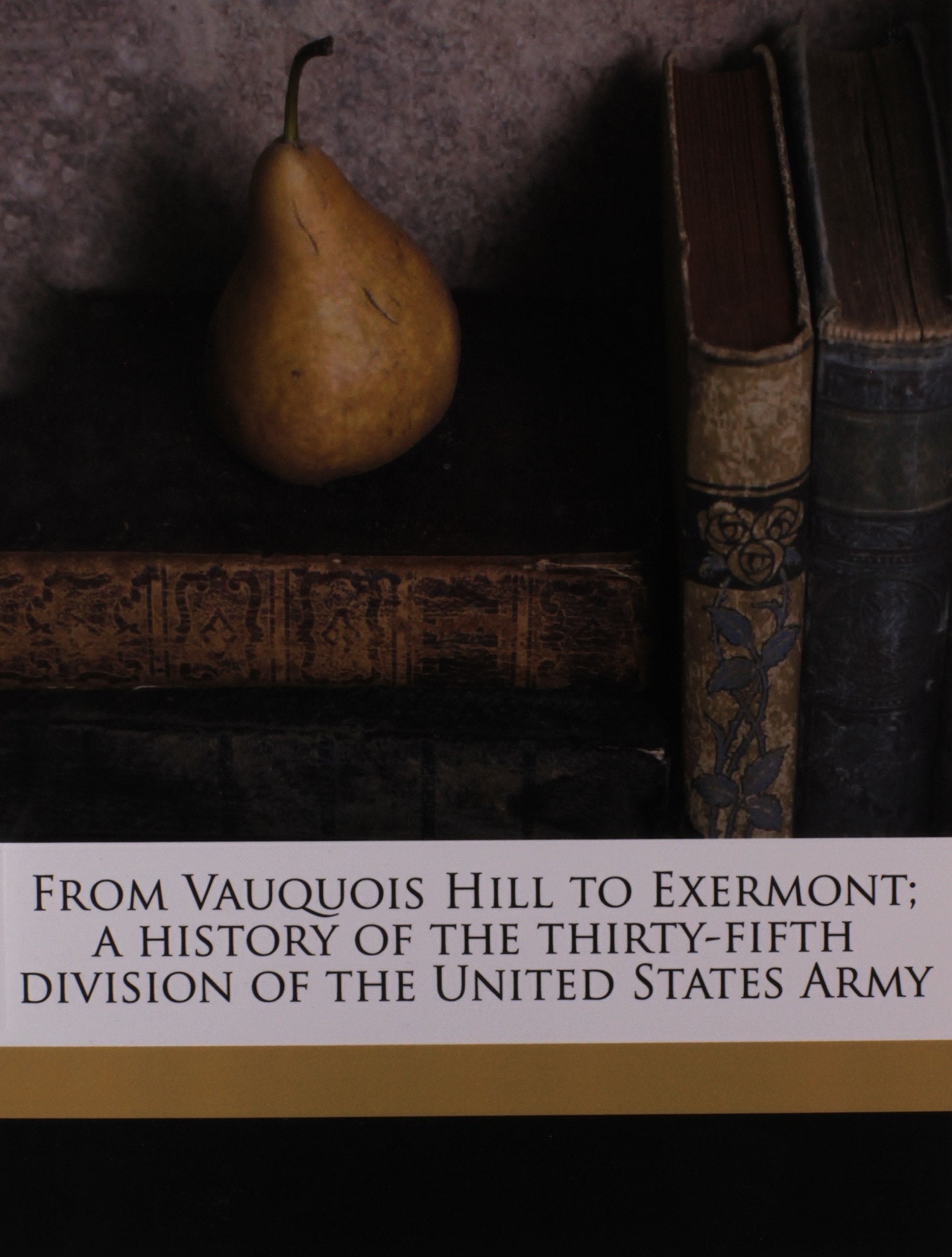 From Vauquois Hill to Exermont; a history of the thirty-fifth division of the United States Army Politics & History