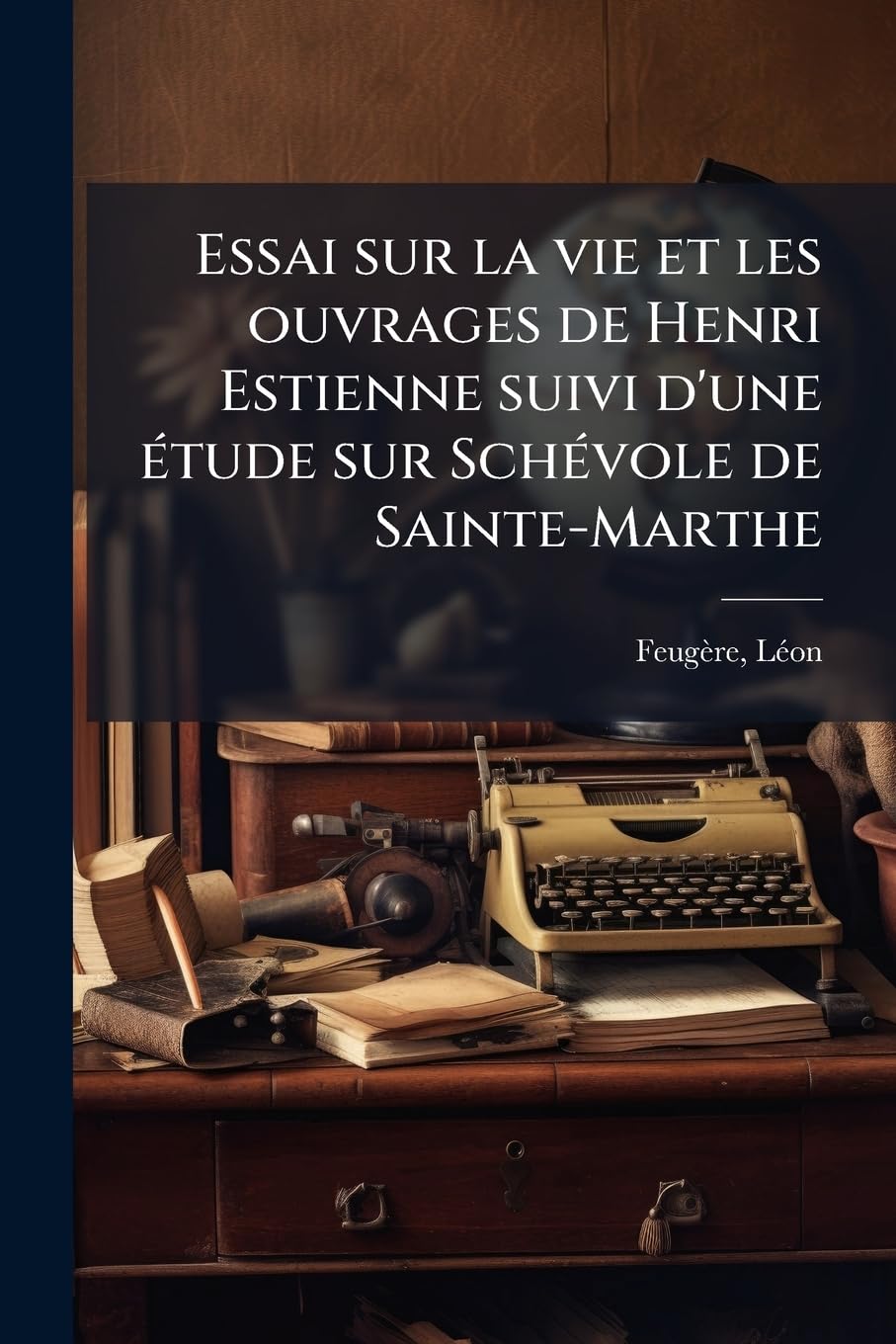 Essai sur la vie et les ouvrages de Henri Estienne suivi d'une étude sur Schévole de Sainte-Marthe book