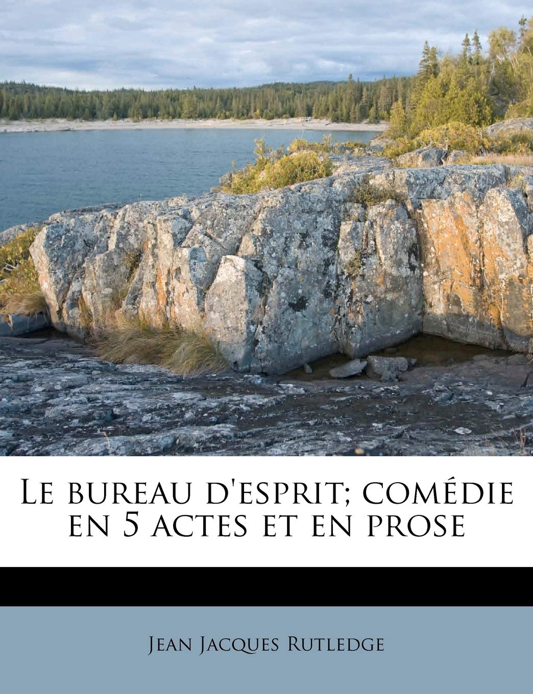 Le bureau d'esprit; comédie en 5 actes et en prose book